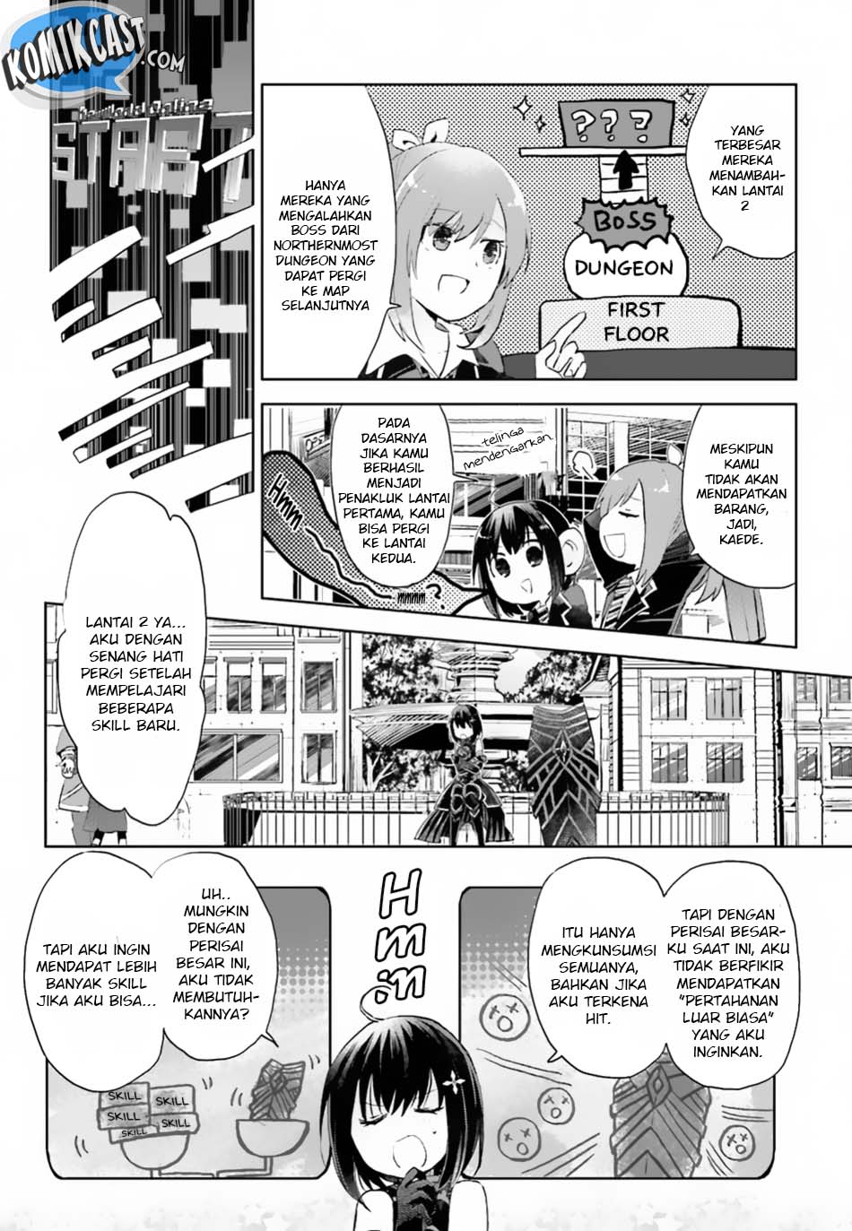 Itai no wa Iya nanode Bougyo-Ryoku ni Kyokufuri Shitai to Omoimasu Chapter 04 Bahasa Indonesia
