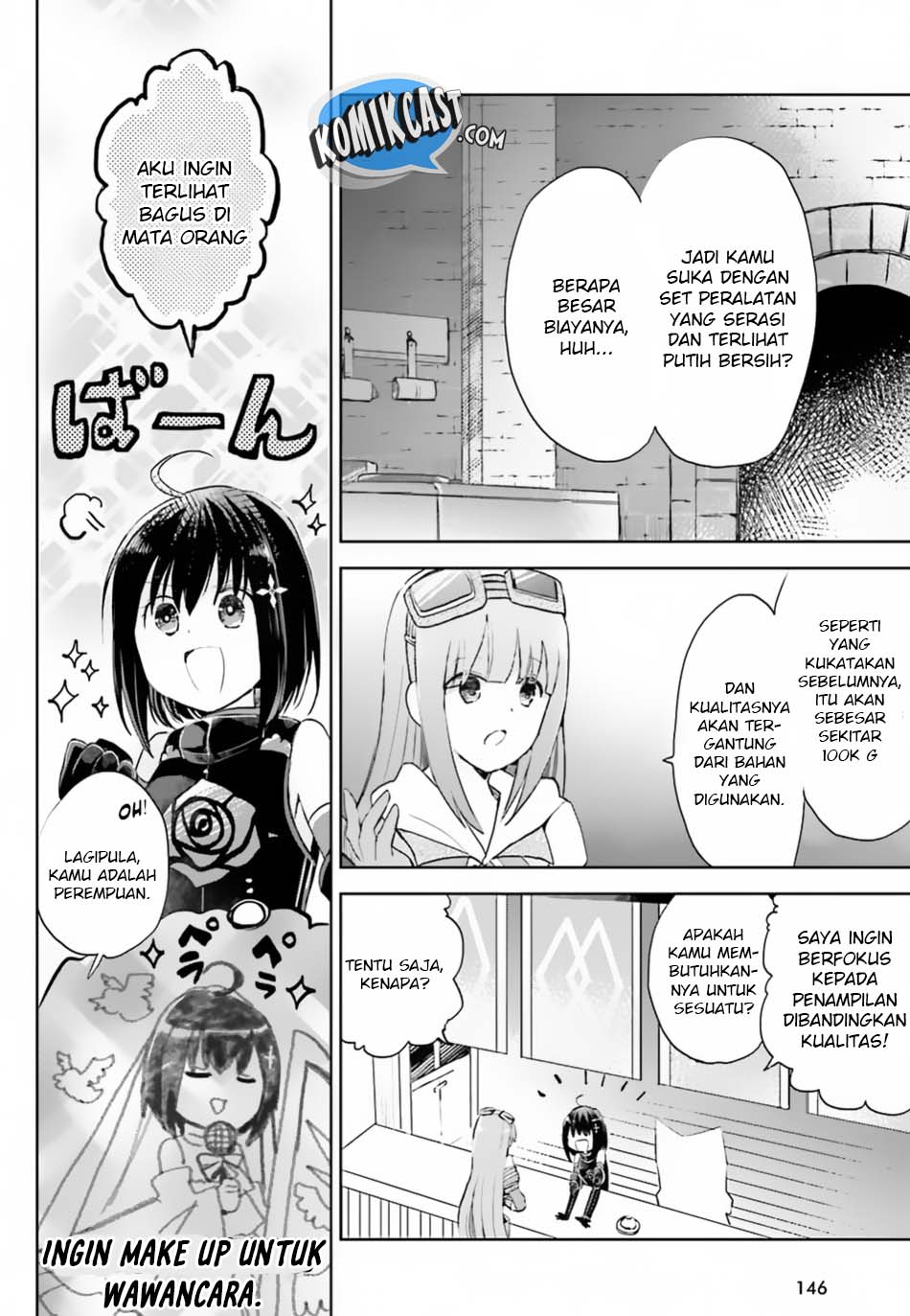 Itai no wa Iya nanode Bougyo-Ryoku ni Kyokufuri Shitai to Omoimasu Chapter 04 Bahasa Indonesia