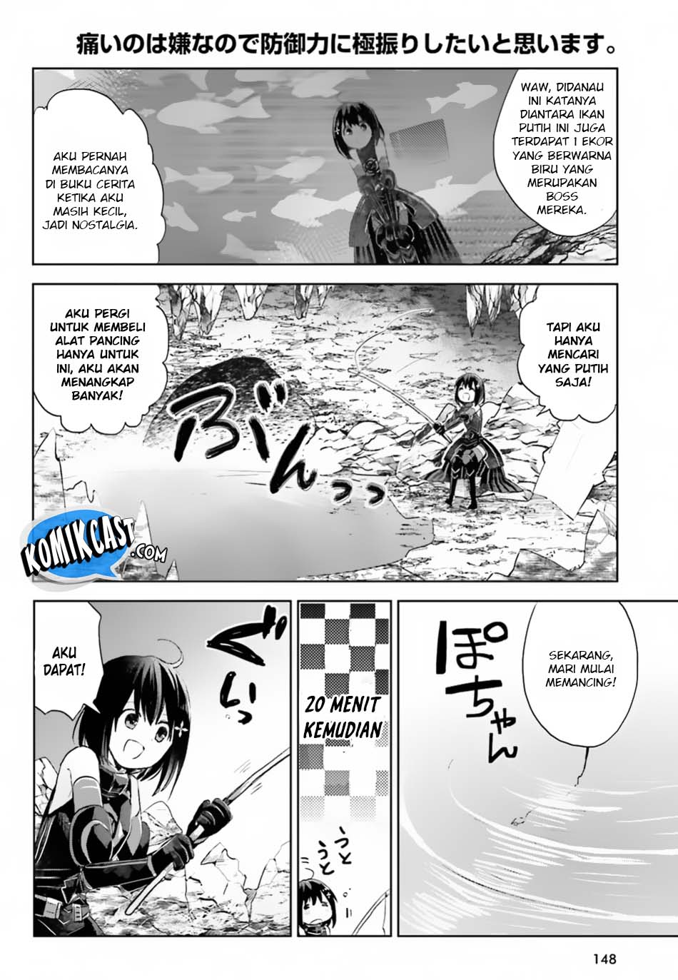Itai no wa Iya nanode Bougyo-Ryoku ni Kyokufuri Shitai to Omoimasu Chapter 04 Bahasa Indonesia