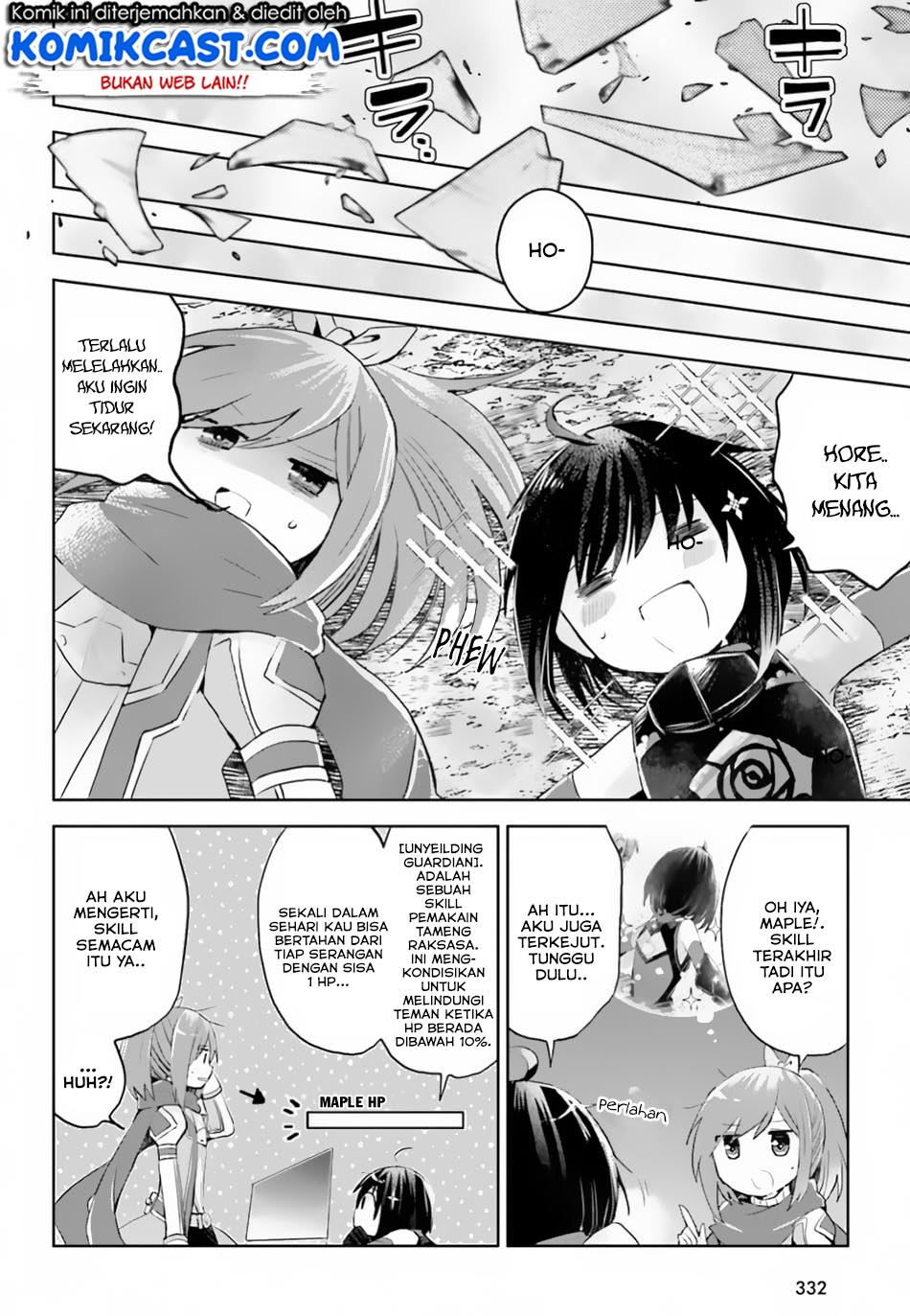 Itai no wa Iya nanode Bougyo-Ryoku ni Kyokufuri Shitai to Omoimasu Chapter 12.1 Bahasa Indonesia