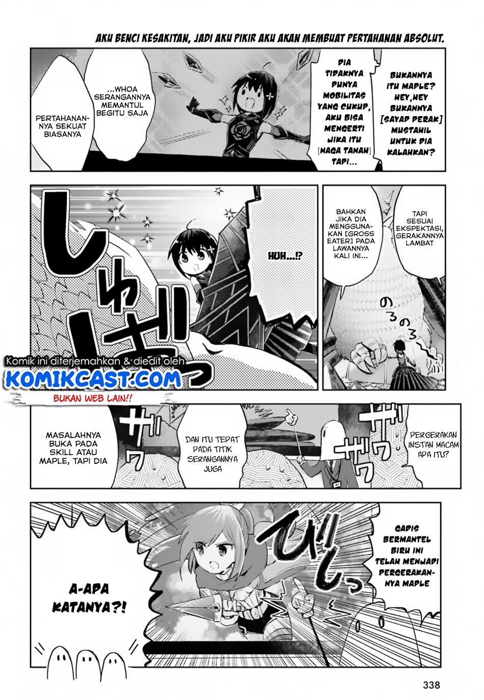 Itai no wa Iya nanode Bougyo-Ryoku ni Kyokufuri Shitai to Omoimasu Chapter 12.1 Bahasa Indonesia