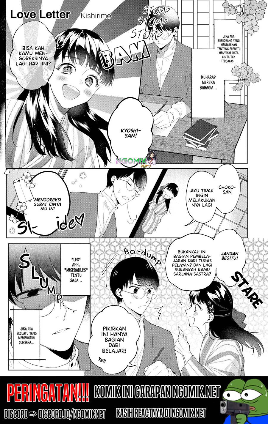 “It’s too precious and hard to read !!” 4P Short Stories chapter 10