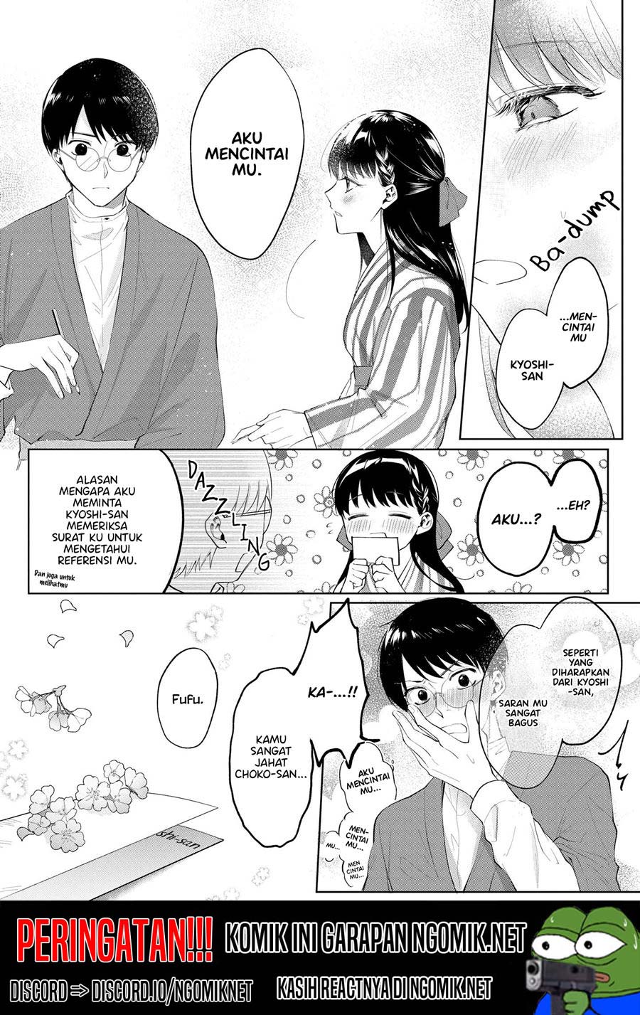 “It’s too precious and hard to read !!” 4P Short Stories chapter 10