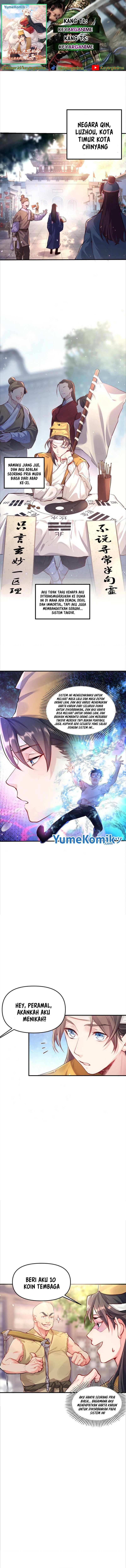 it’s Just Fortune-Telling, How Did the Nine-Tailed Demon Emperor Become My Wife?! chapter 1