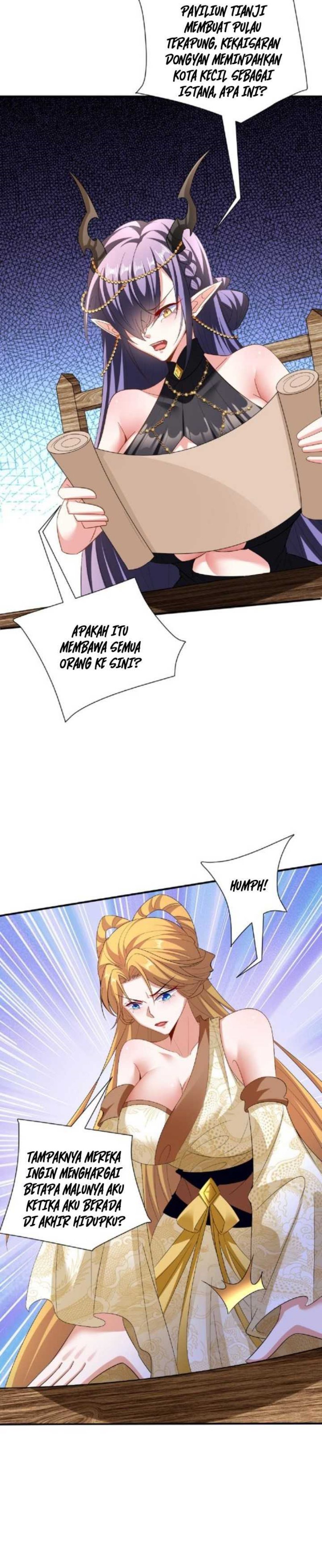 It’s Over! The Queen’s Soft Rice Husband is Actually Invincible Chapter 120 Bahasa Indonesia