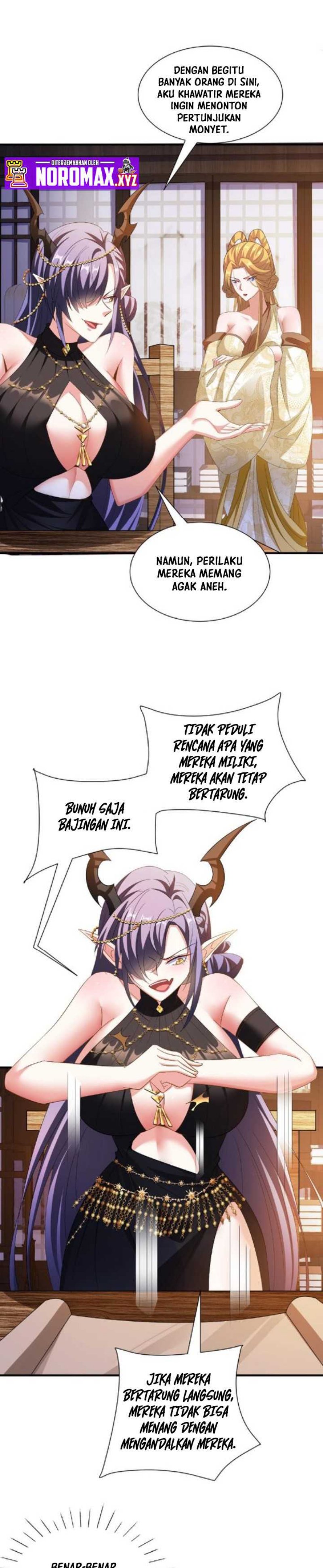 It’s Over! The Queen’s Soft Rice Husband is Actually Invincible Chapter 120 Bahasa Indonesia