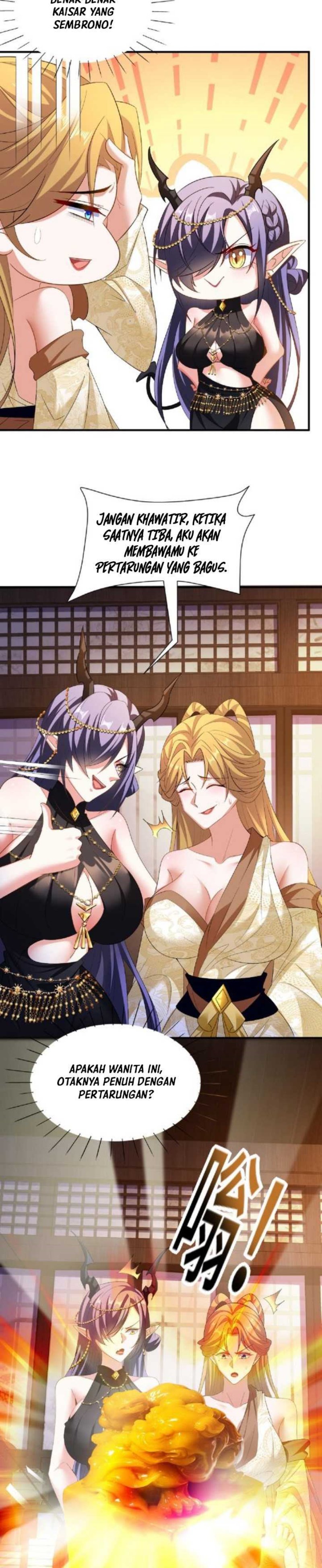 It’s Over! The Queen’s Soft Rice Husband is Actually Invincible Chapter 120 Bahasa Indonesia