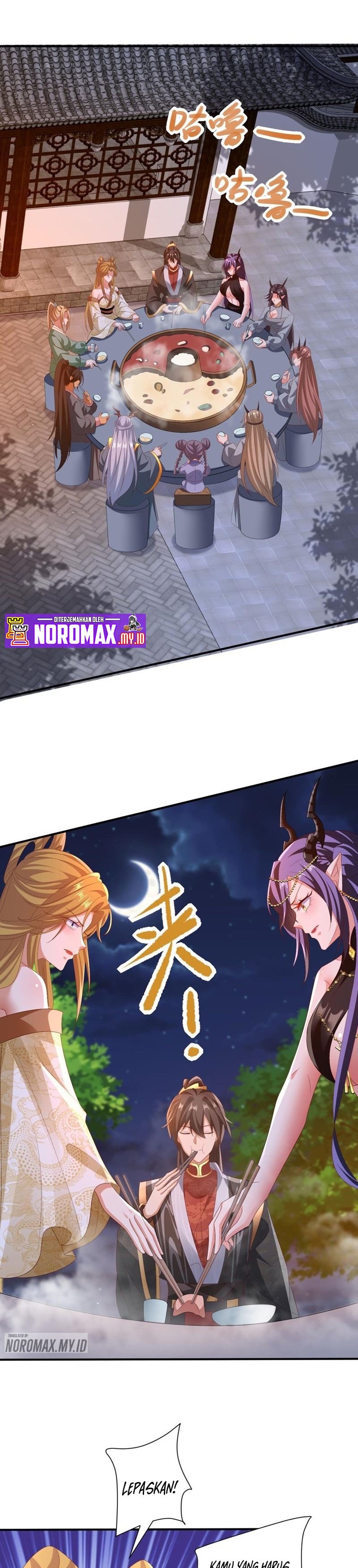 It’s Over! The Queen’s Soft Rice Husband is Actually Invincible Chapter 154 Bahasa Indonesia