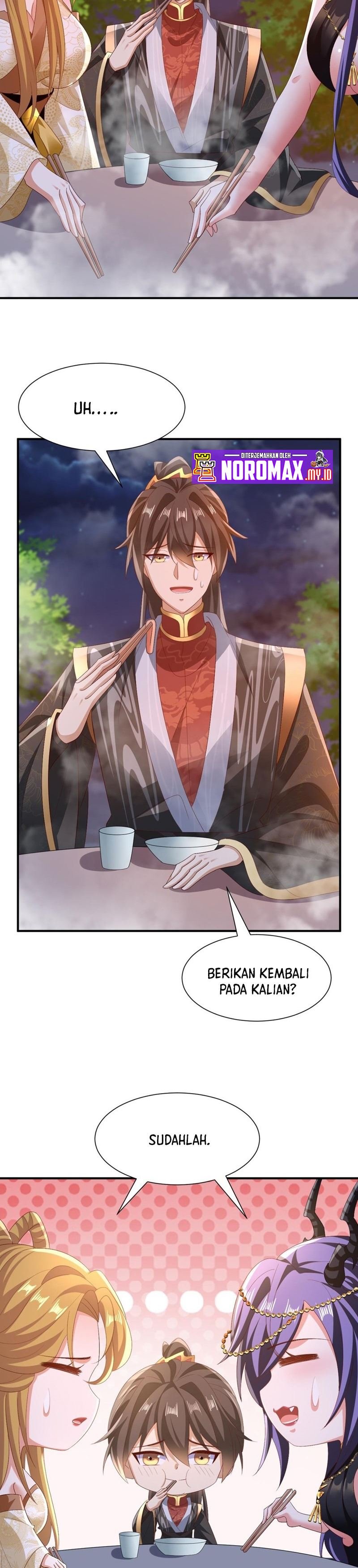 It’s Over! The Queen’s Soft Rice Husband is Actually Invincible Chapter 154 Bahasa Indonesia