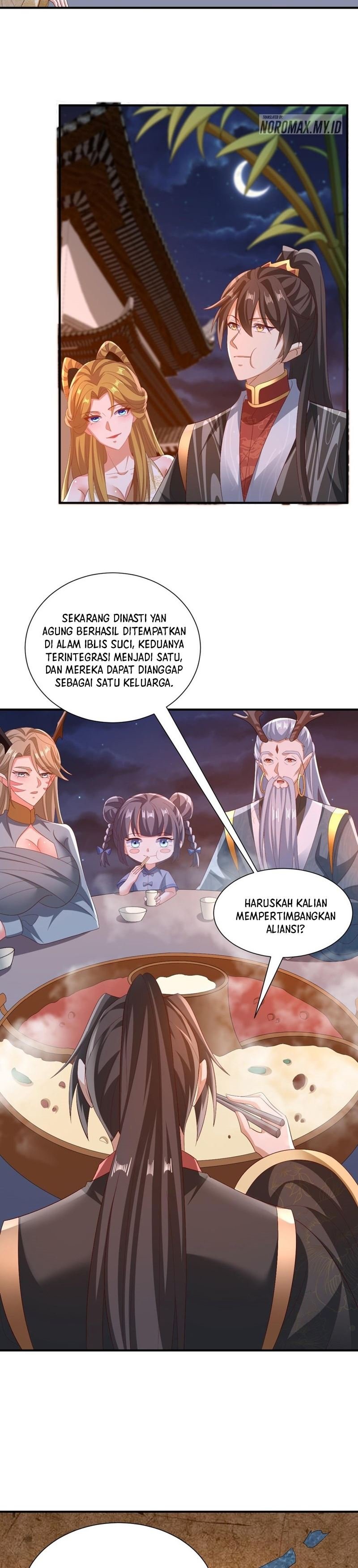 It’s Over! The Queen’s Soft Rice Husband is Actually Invincible Chapter 154 Bahasa Indonesia