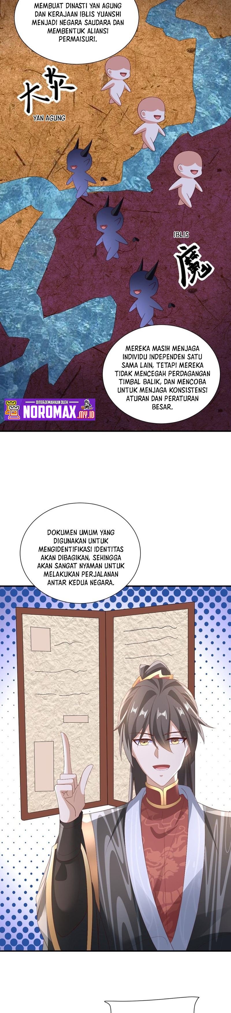 It’s Over! The Queen’s Soft Rice Husband is Actually Invincible Chapter 154 Bahasa Indonesia