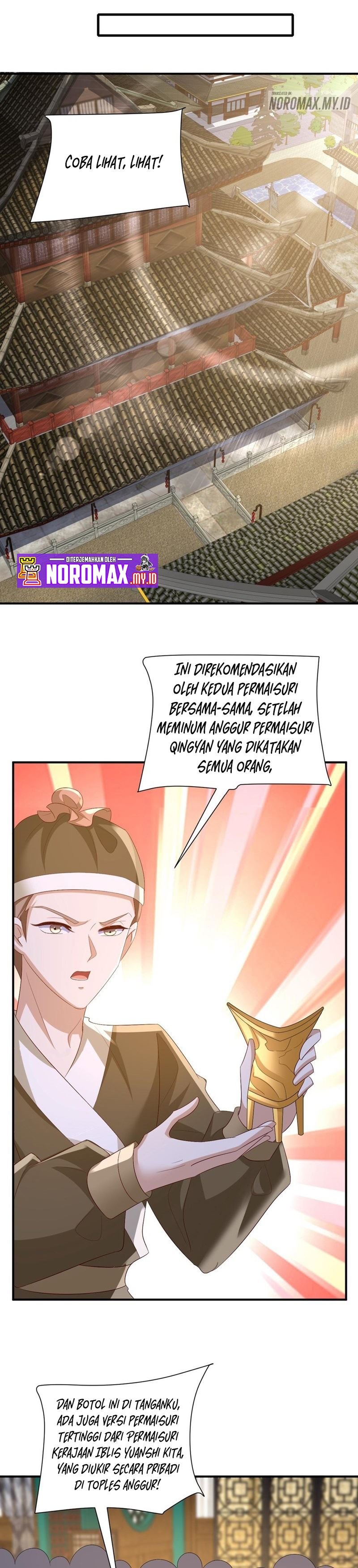 It’s Over! The Queen’s Soft Rice Husband is Actually Invincible Chapter 154 Bahasa Indonesia