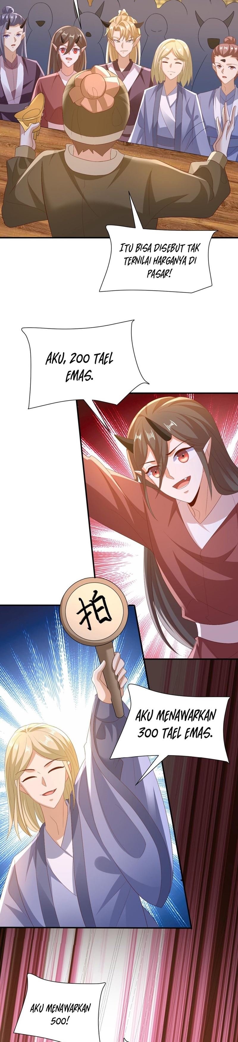 It’s Over! The Queen’s Soft Rice Husband is Actually Invincible Chapter 154 Bahasa Indonesia