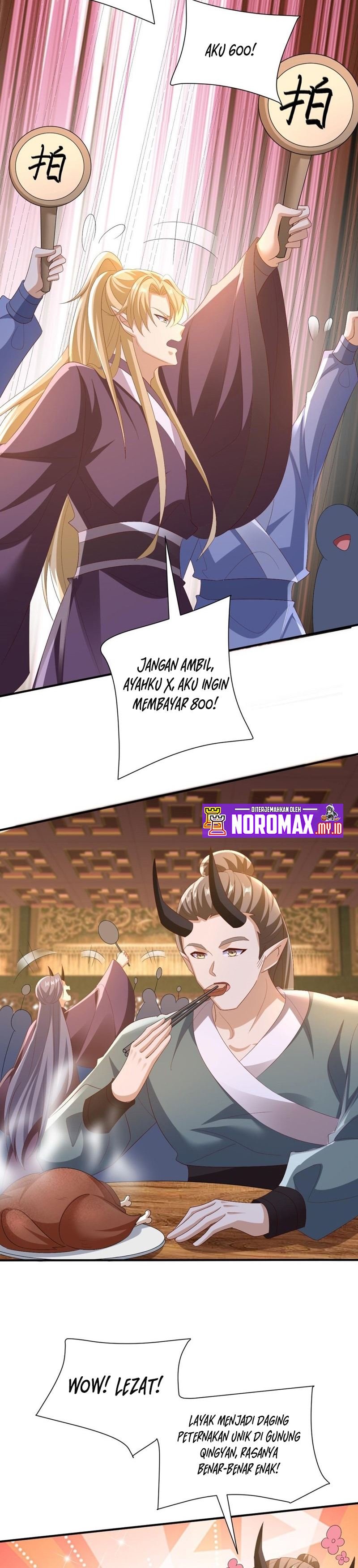 It’s Over! The Queen’s Soft Rice Husband is Actually Invincible Chapter 154 Bahasa Indonesia