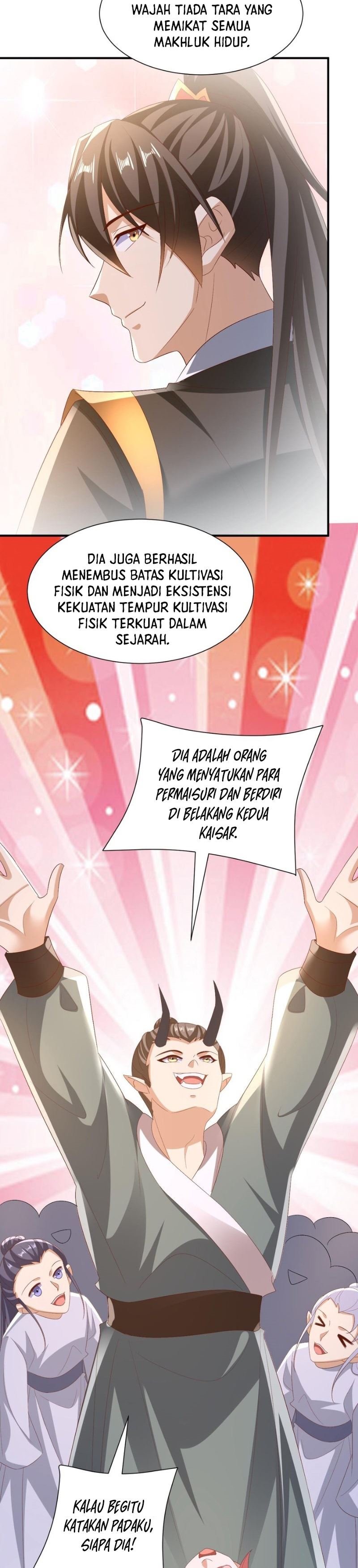It’s Over! The Queen’s Soft Rice Husband is Actually Invincible Chapter 154 Bahasa Indonesia