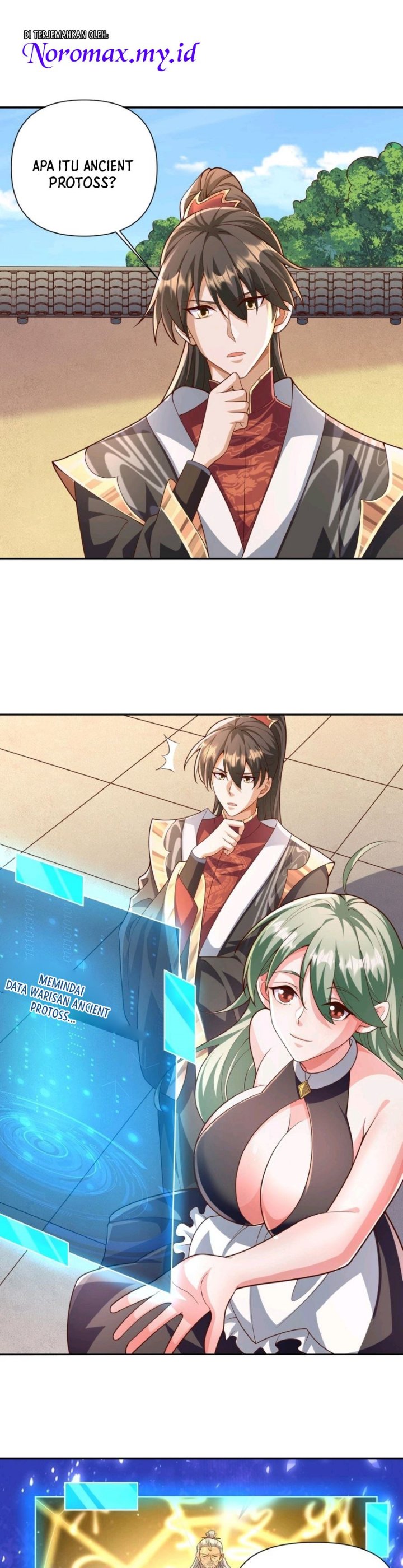 It’s Over! The Queen’s Soft Rice Husband is Actually Invincible Chapter 230 Bahasa Indonesia