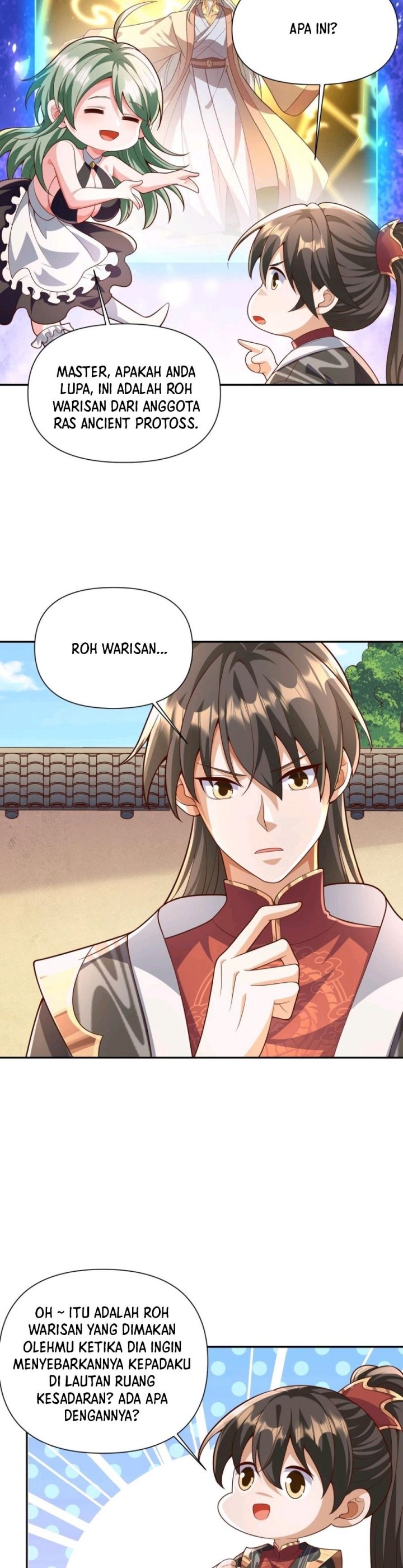 It’s Over! The Queen’s Soft Rice Husband is Actually Invincible Chapter 230 Bahasa Indonesia