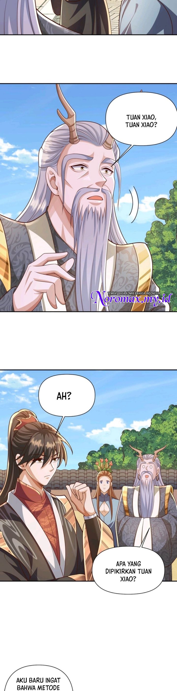 It’s Over! The Queen’s Soft Rice Husband is Actually Invincible Chapter 230 Bahasa Indonesia