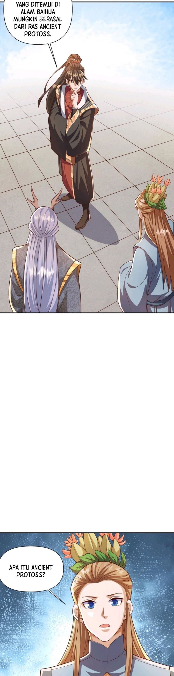 It’s Over! The Queen’s Soft Rice Husband is Actually Invincible Chapter 230 Bahasa Indonesia