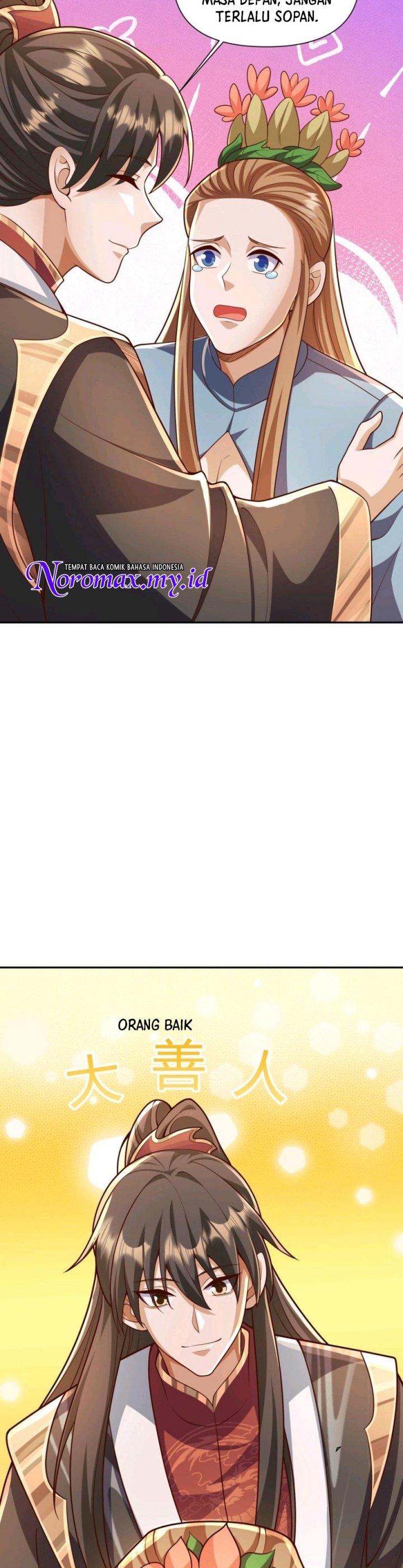 It’s Over! The Queen’s Soft Rice Husband is Actually Invincible Chapter 230 Bahasa Indonesia