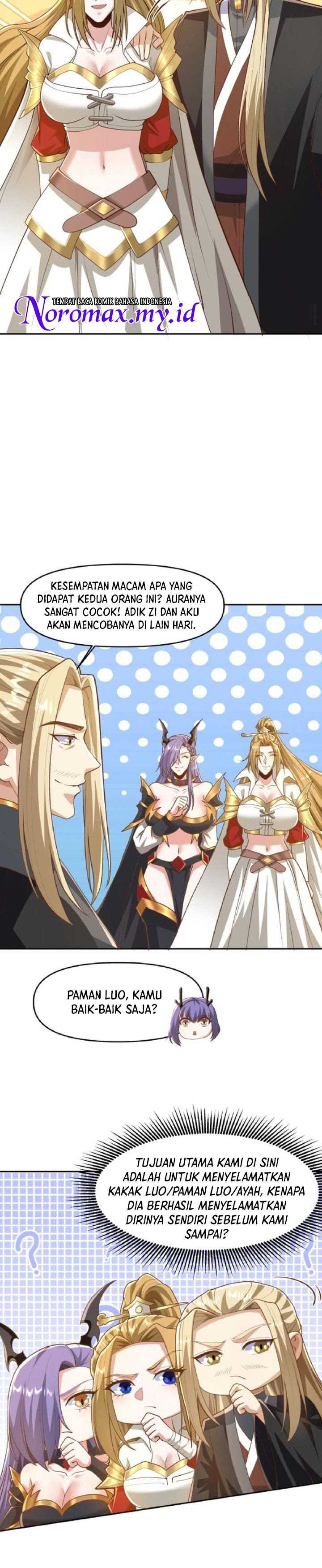 It’s Over! The Queen’s Soft Rice Husband is Actually Invincible Chapter 286 Bahasa Indonesia