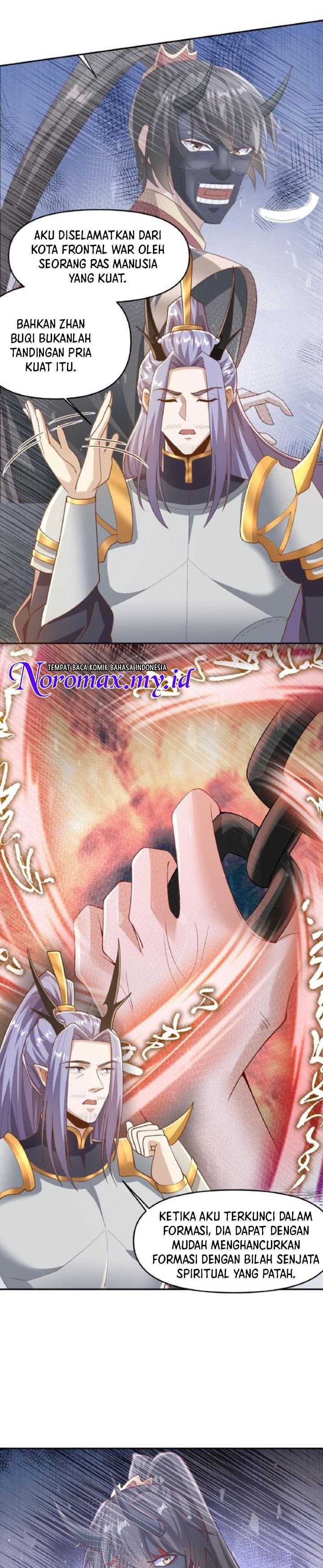 It’s Over! The Queen’s Soft Rice Husband is Actually Invincible Chapter 286 Bahasa Indonesia