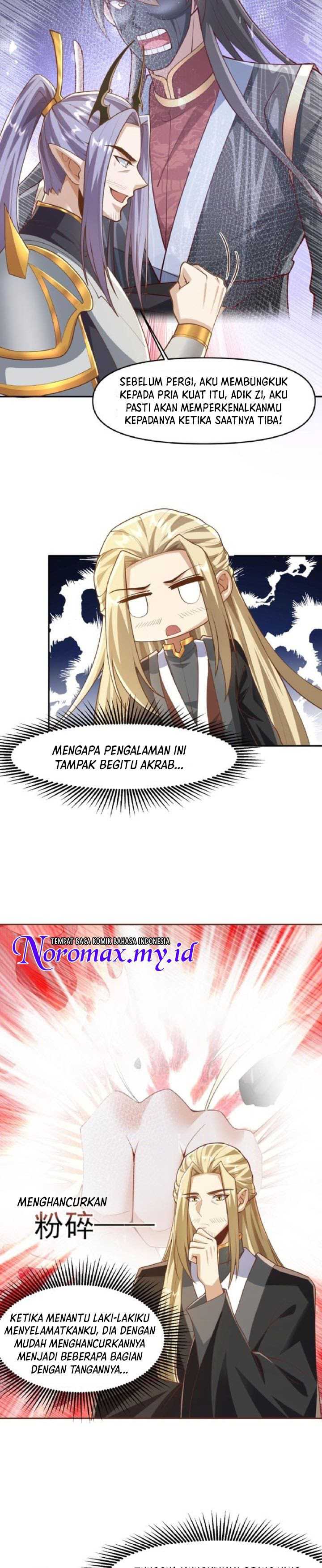 It’s Over! The Queen’s Soft Rice Husband is Actually Invincible Chapter 286 Bahasa Indonesia