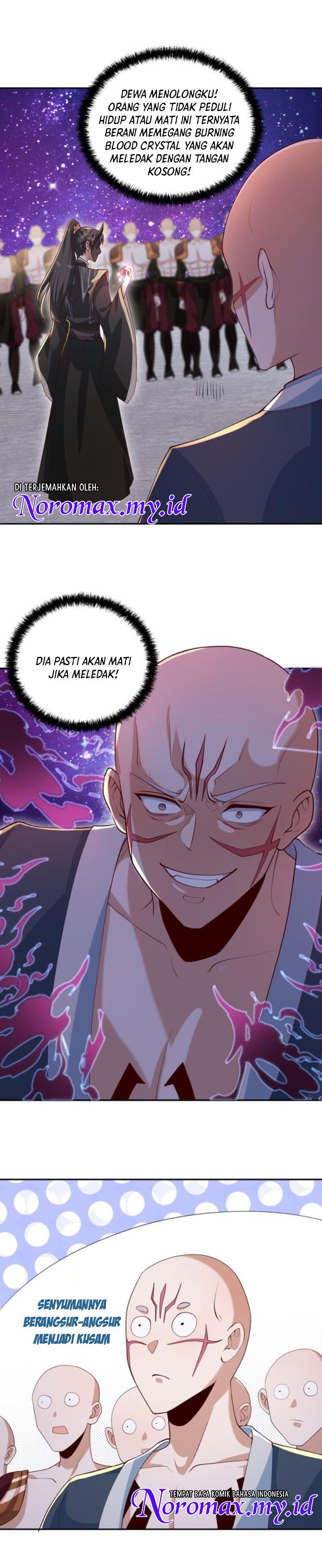 It’s Over! The Queen’s Soft Rice Husband is Actually Invincible Chapter 294 Bahasa Indonesia