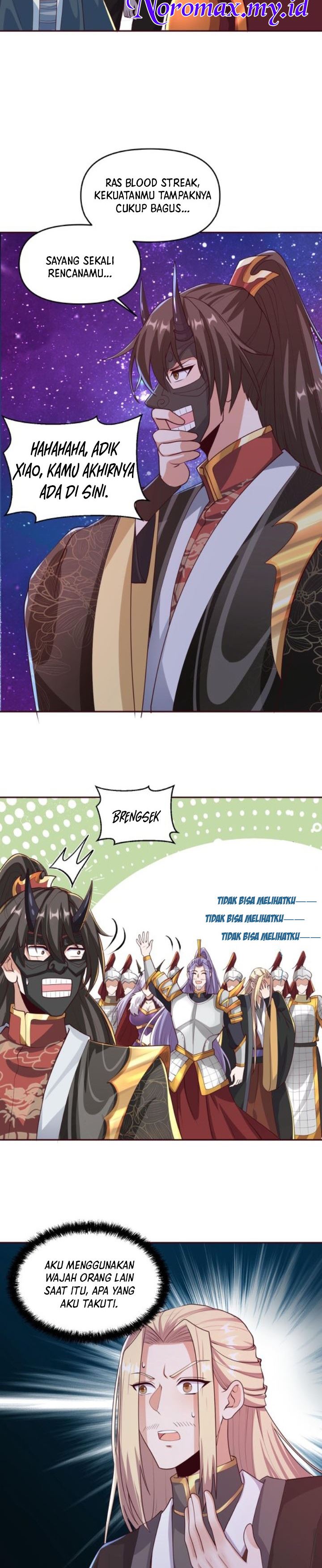 It’s Over! The Queen’s Soft Rice Husband is Actually Invincible Chapter 294 Bahasa Indonesia