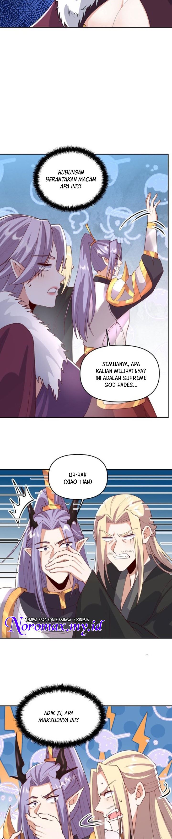 It’s Over! The Queen’s Soft Rice Husband is Actually Invincible Chapter 294 Bahasa Indonesia
