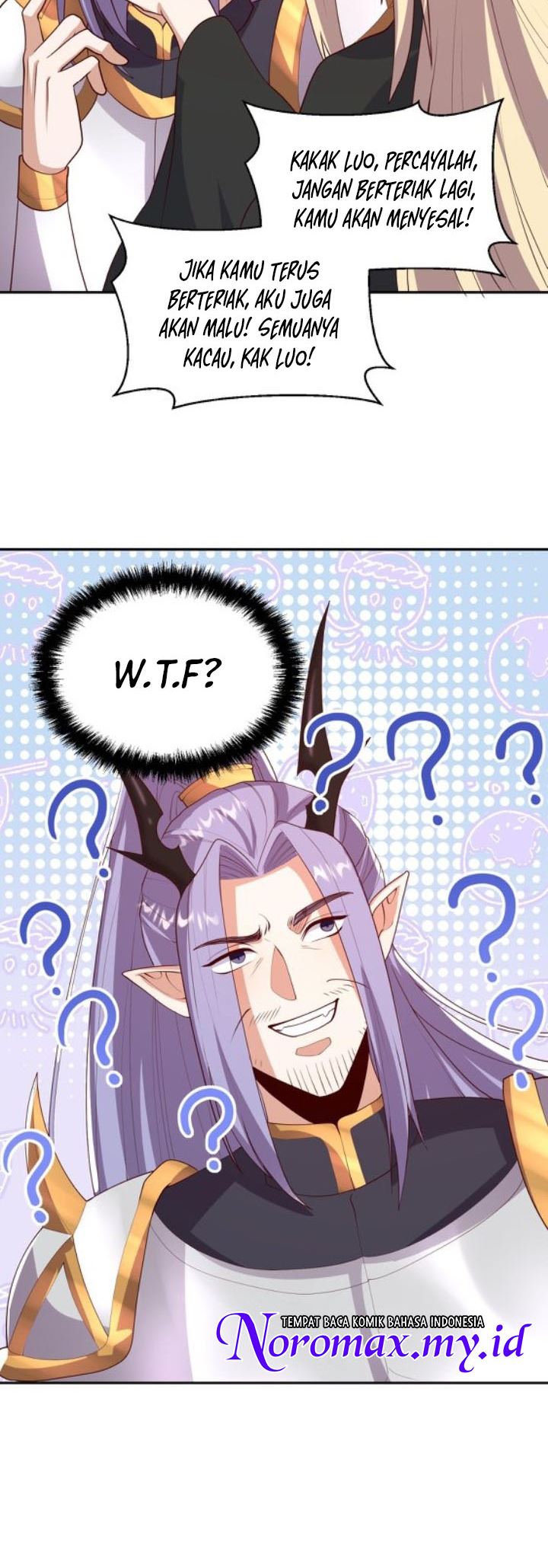 It’s Over! The Queen’s Soft Rice Husband is Actually Invincible Chapter 294 Bahasa Indonesia