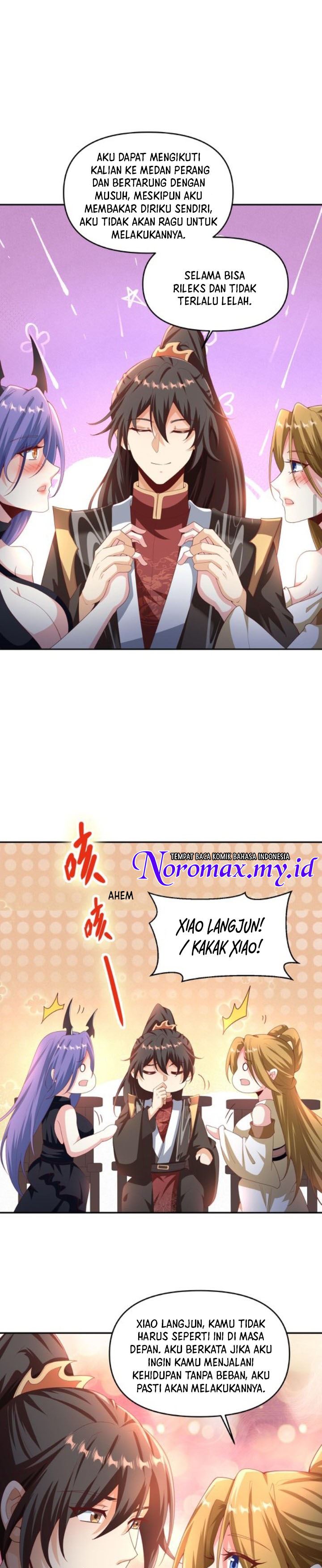 It’s Over! The Queen’s Soft Rice Husband is Actually Invincible Chapter 296 Bahasa Indonesia