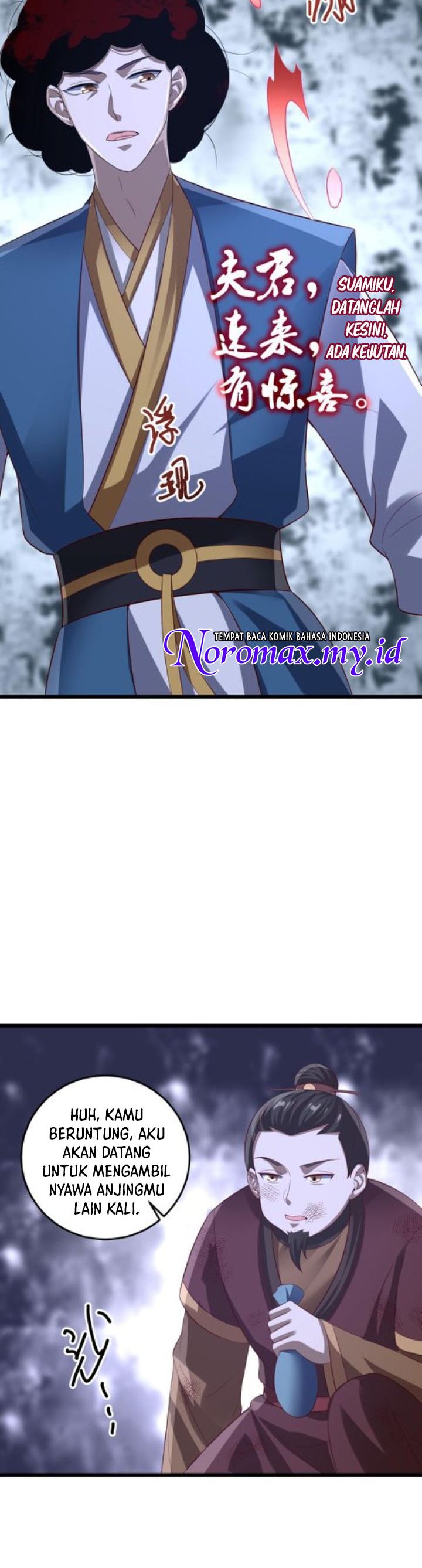 It’s Over! The Queen’s Soft Rice Husband is Actually Invincible Chapter 313 Bahasa Indonesia