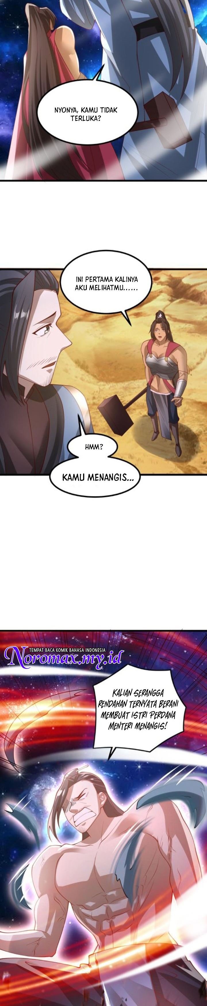It’s Over! The Queen’s Soft Rice Husband is Actually Invincible Chapter 343 Bahasa Indonesia