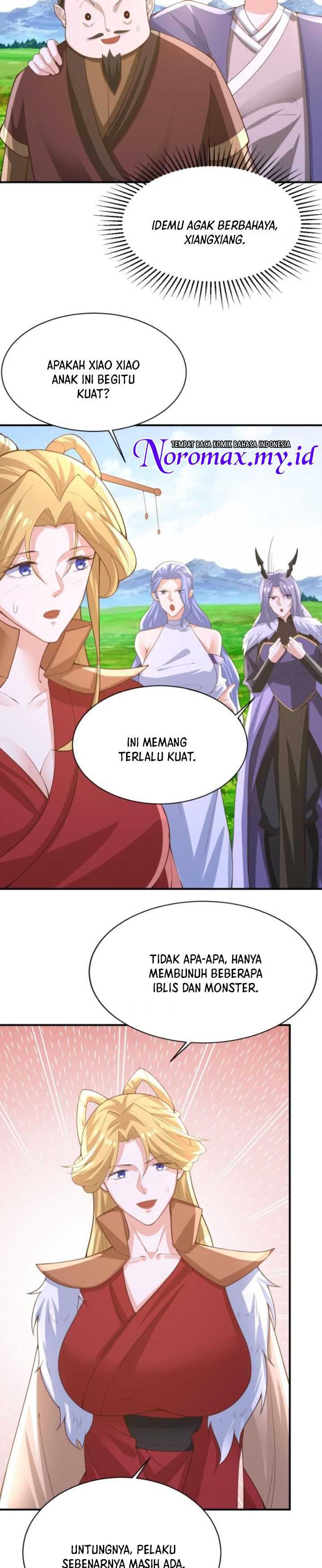 It’s Over! The Queen’s Soft Rice Husband is Actually Invincible Chapter 376 Bahasa Indonesia