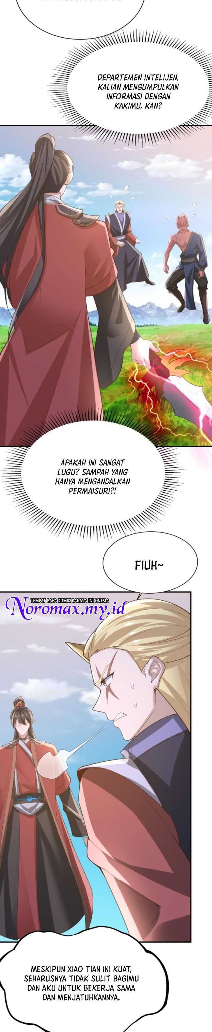 It’s Over! The Queen’s Soft Rice Husband is Actually Invincible Chapter 376 Bahasa Indonesia