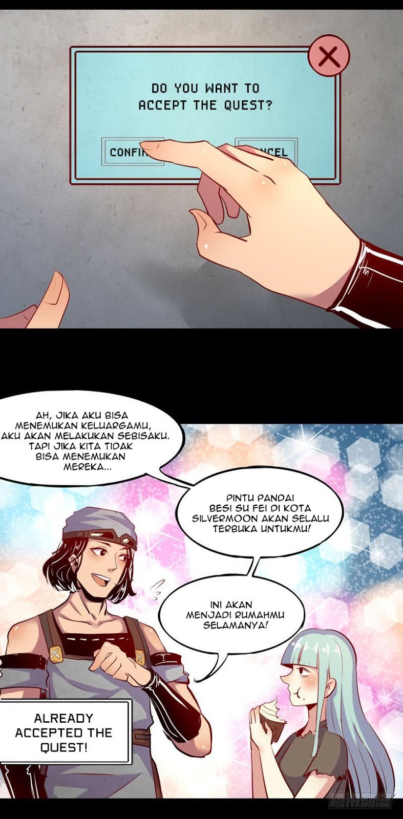 I’m a Fake NPC Chapter 06 Bahasa Indonesia