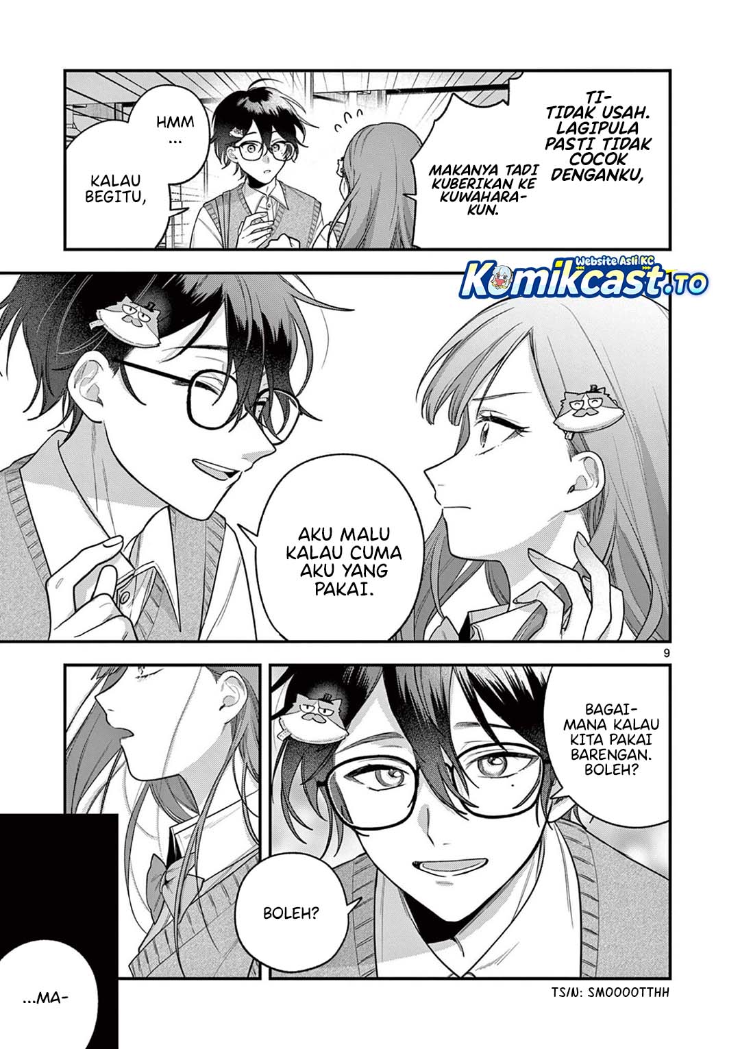 Janome-san wa Hohoemitai! Chapter 04 Bahasa Indonesia