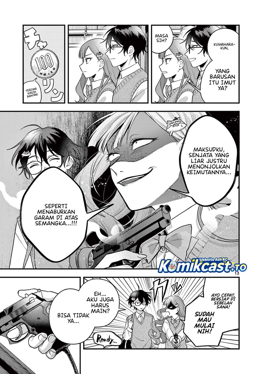Janome-san wa Hohoemitai! Chapter 04 Bahasa Indonesia