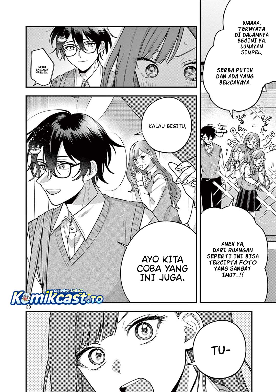Janome-san wa Hohoemitai! Chapter 04 Bahasa Indonesia
