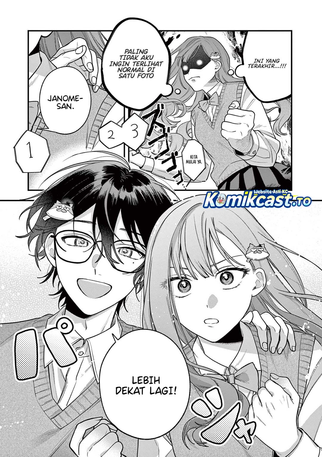 Janome-san wa Hohoemitai! Chapter 04 Bahasa Indonesia