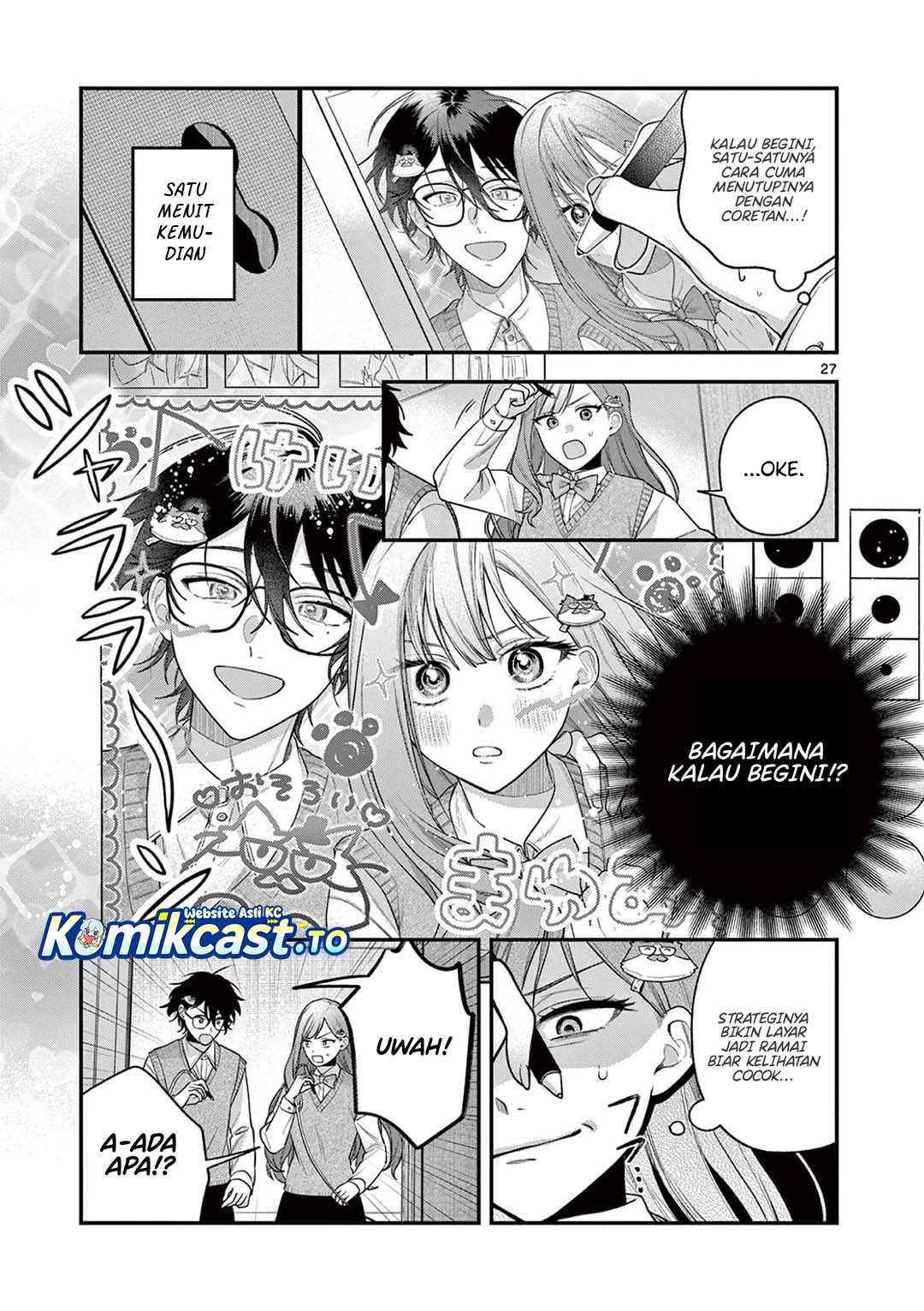 Janome-san wa Hohoemitai! Chapter 04 Bahasa Indonesia