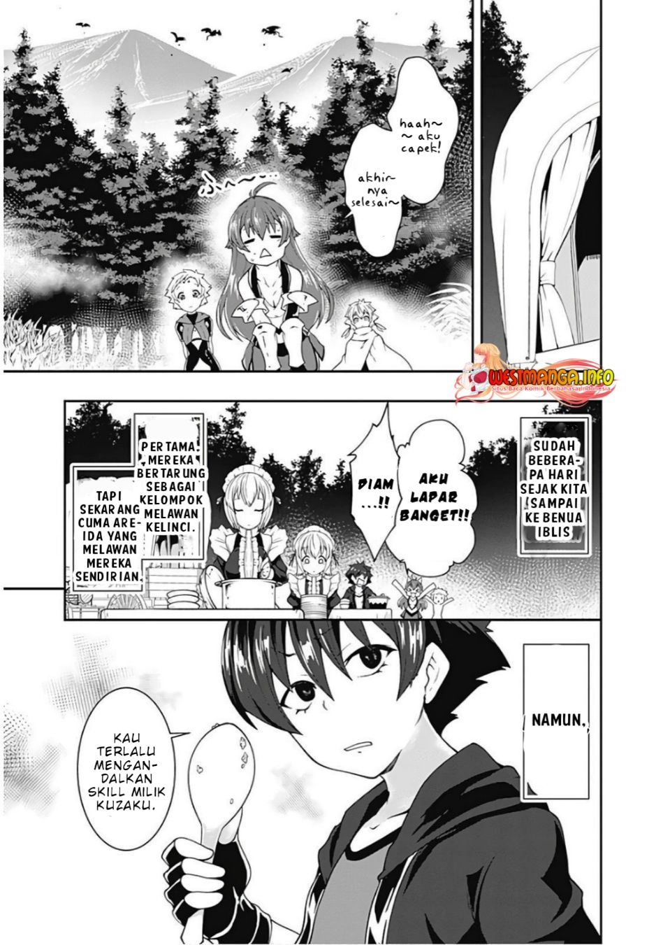 Jichou shinai Motoyuusha no Tsuyokute Tanoshii New Game chapter 77