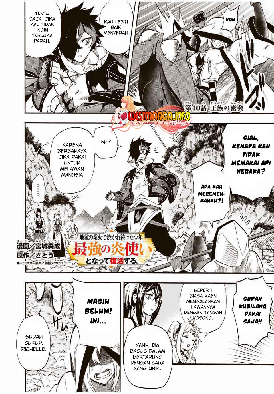 Jigoku no Gouka de Yaka Chapter 40 Bahasa Indonesia