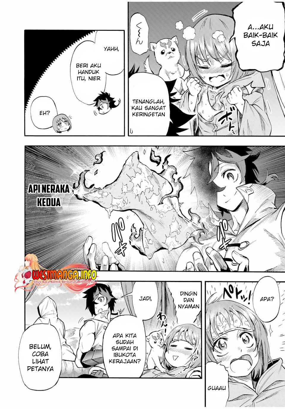 Jigoku no Gouka de Yaka re Tsuzuketa Shounen. Saikyou no Honou Tsukai to Natte Fukkatsu Suru. chapter 44