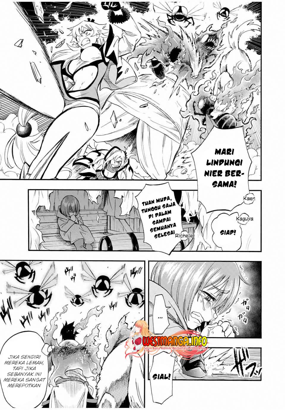 Jigoku no Gouka de Yaka Chapter 55 Bahasa Indonesia