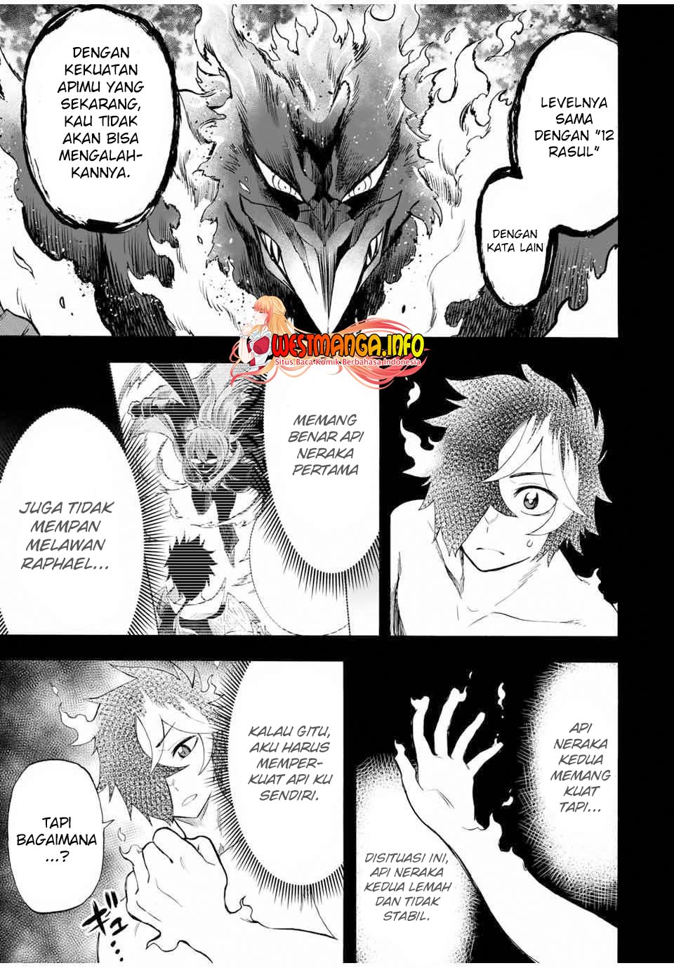 Jigoku no Gouka de Yaka re Tsuzuketa Shounen. Saikyou no Honou Tsukai to Natte Fukkatsu Suru. chapter 67