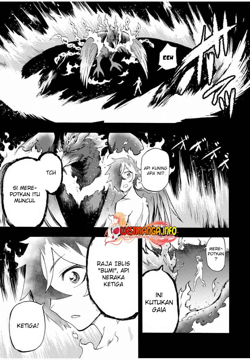 Jigoku no Gouka de Yaka re Tsuzuketa Shounen. Saikyou no Honou Tsukai to Natte Fukkatsu Suru. chapter 67