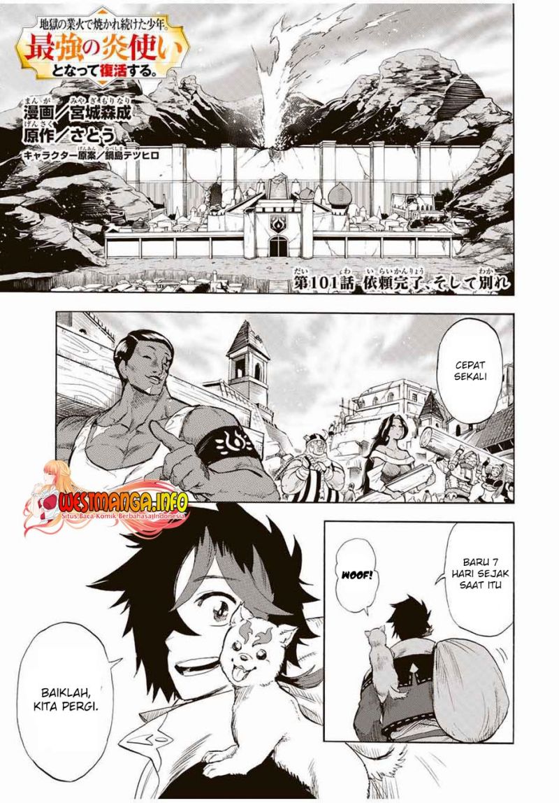 Jigoku no Gouka de Yaka Chapter 101 Bahasa Indonesia