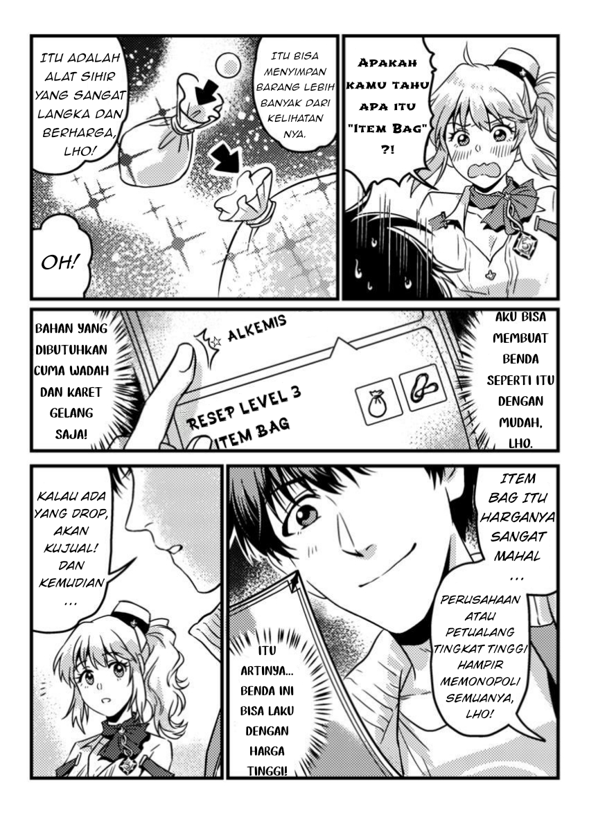 Jigoku no Sata mo Ougon Shidai Chapter 03.2 Bahasa Indonesia